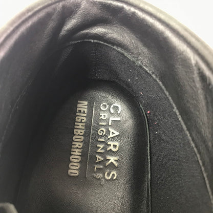 【中古品】【メンズ】 Clarks クラークス × NEIGHBORHOOD ネイバーフッド WALLABEE GORE-TEX 221CLCLN-FW01 ワラビー ゴアッテックス 靴 164-260418-rt-04-tagh カラー：ブラック 万代Net店