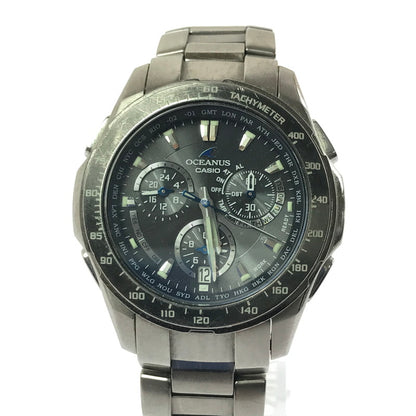 【現状渡し品】【メンズ】 CASIO カシオ OCEANUS オシアナス OCW-M800 腕時計 197-260418-na-16-tagh カラー：シルバー 万代Net店