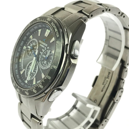 【現状渡し品】【メンズ】 CASIO カシオ OCEANUS オシアナス OCW-M800 腕時計 197-260418-na-16-tagh カラー：シルバー 万代Net店