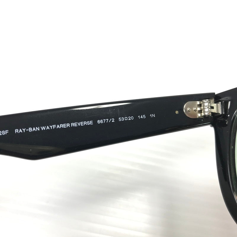 【中古品】【メンズ】 Ray-Ban レイバン WAYFARER REVERSE SUNGLASSES RB R0502SF ウェイファーラー リバース サングラス アイウェア アクセサリー 203-260418-na-09-tagh カラー：ブラック 万代Net店