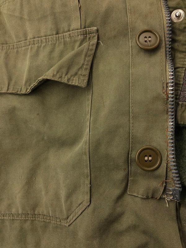 【現状渡し品】【メンズ】 ORIGINAL ARMY FABRIC オリジナル アーミー ファブリック 61001 民間用 ライナー付きモッズコート アウター 146-260422-na-06-tagh サイズ：46 カラー：カーキ 万代Net店