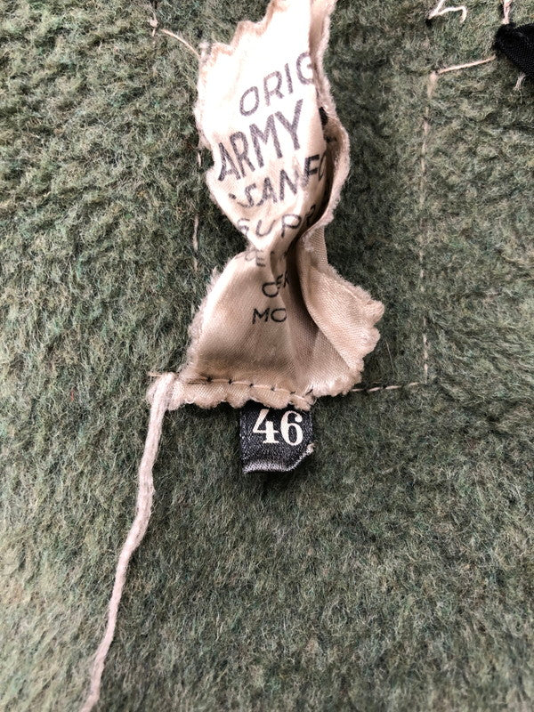 【現状渡し品】【メンズ】 ORIGINAL ARMY FABRIC オリジナル アーミー ファブリック 61001 民間用 ライナー付きモッズコート アウター 146-260422-na-06-tagh サイズ：46 カラー：カーキ 万代Net店