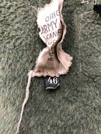 【現状渡し品】【メンズ】 ORIGINAL ARMY FABRIC オリジナル アーミー ファブリック 61001 民間用 ライナー付きモッズコート アウター 146-260422-na-06-tagh サイズ：46 カラー：カーキ 万代Net店