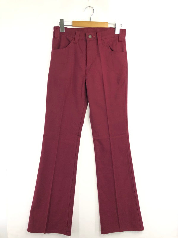 【中古品】【メンズ】 LEVI'S 70's STA-PREST DEAD STOCK 644-4438 スタプレ デッドストック ボトムス ヴィンテージ 157-260607-rt-29-tagh サイズ：W30 L32 カラー：バーガンディー 万代Net店