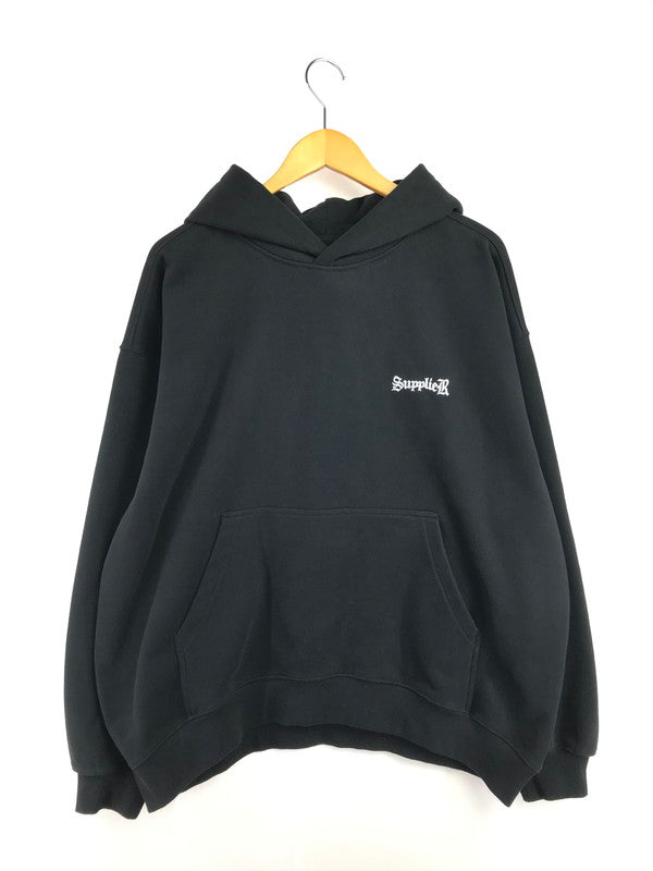 【中古品】【メンズ】 SUPPLIER サプライヤー CROSS HOODIE "クロスフディー 142-260416-rt-16-tag サイズ：L カラー：ブラック 万代Net店