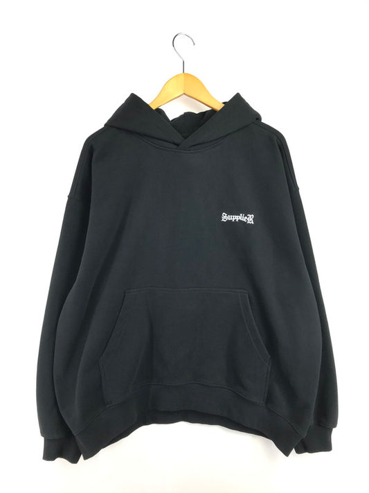 【中古品】【メンズ】 SUPPLIER サプライヤー CROSS HOODIE "クロスフディー 142-260416-rt-16-tag サイズ：L カラー：ブラック 万代Net店