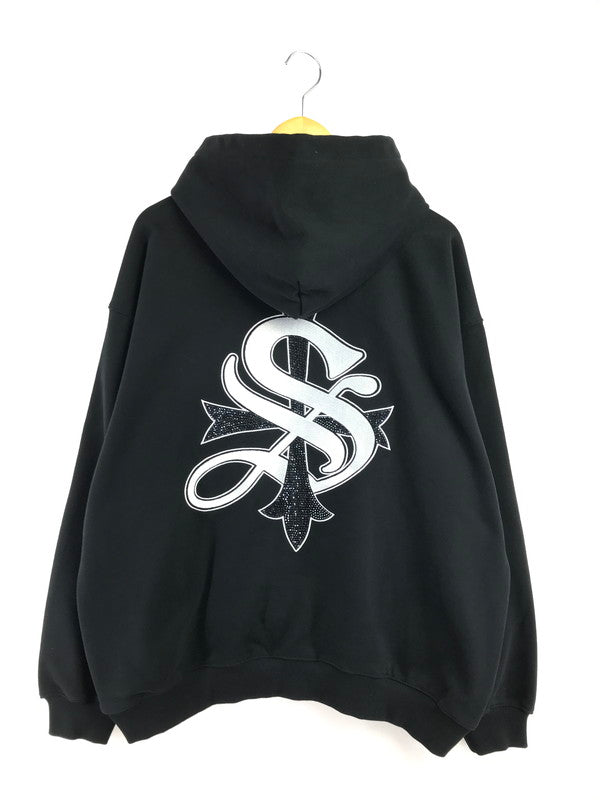 【中古品】【メンズ】 SUPPLIER サプライヤー CROSS HOODIE "クロスフディー 142-260416-rt-16-tag サイズ：L カラー：ブラック 万代Net店