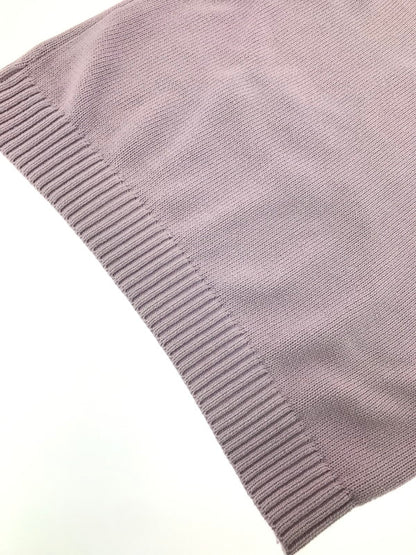 【中古品】【メンズ】 LAUREN RALPH LAUREN ローレン ラルフ ローレン LOGO KNIT SWEATER LIGHT PURPLE ロゴ ニット セーター トップス 168-260820-rt-04-tag サイズ：M カラー：ライトパープル 万代Net店