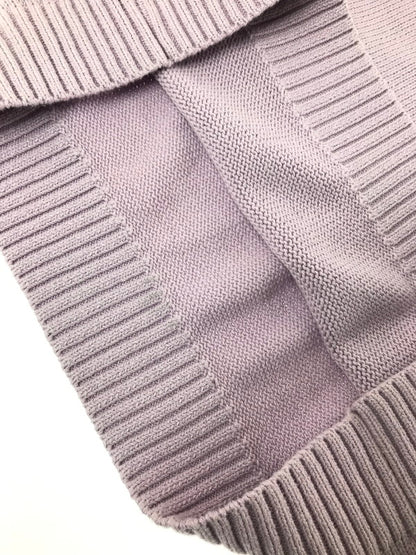【中古品】【メンズ】 LAUREN RALPH LAUREN ローレン ラルフ ローレン LOGO KNIT SWEATER LIGHT PURPLE ロゴ ニット セーター トップス 168-260820-rt-04-tag サイズ：M カラー：ライトパープル 万代Net店