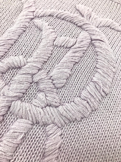 【中古品】【メンズ】 LAUREN RALPH LAUREN ローレン ラルフ ローレン LOGO KNIT SWEATER LIGHT PURPLE ロゴ ニット セーター トップス 168-260820-rt-04-tag サイズ：M カラー：ライトパープル 万代Net店