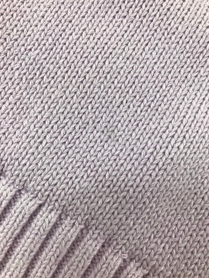 【中古品】【メンズ】 LAUREN RALPH LAUREN ローレン ラルフ ローレン LOGO KNIT SWEATER LIGHT PURPLE ロゴ ニット セーター トップス 168-260820-rt-04-tag サイズ：M カラー：ライトパープル 万代Net店