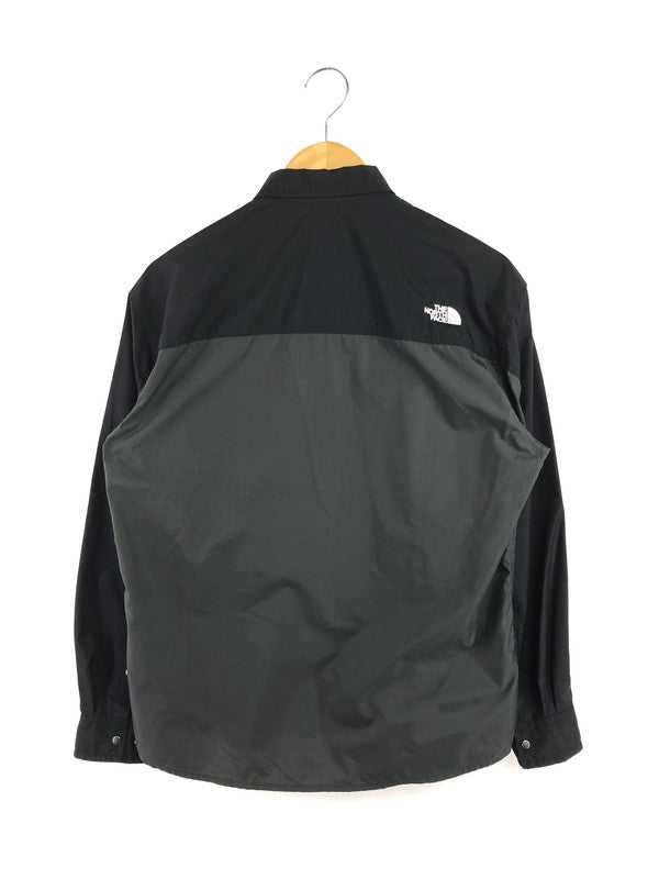 【中古品】【メンズ】 THE NORTH FACE ザ ノースフェイス L/S NUPTSE SHIRT NR12552 ヌプシ シャツ 長袖シャツ 144-260523-na-15-tagh サイズ：S カラー：ブラック/グレー 万代Net店