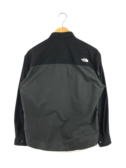 【中古品】【メンズ】 THE NORTH FACE ザ ノースフェイス L/S NUPTSE SHIRT NR12552 ヌプシ シャツ 長袖シャツ 144-260523-na-15-tagh サイズ：S カラー：ブラック/グレー 万代Net店