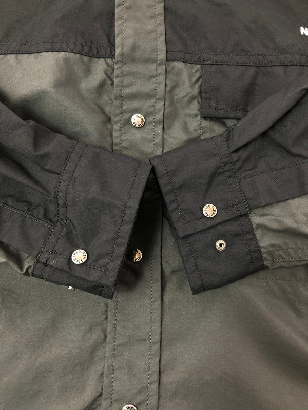 【中古品】【メンズ】 THE NORTH FACE ザ ノースフェイス L/S NUPTSE SHIRT NR12552 ヌプシ シャツ 長袖シャツ 144-260523-na-15-tagh サイズ：S カラー：ブラック/グレー 万代Net店