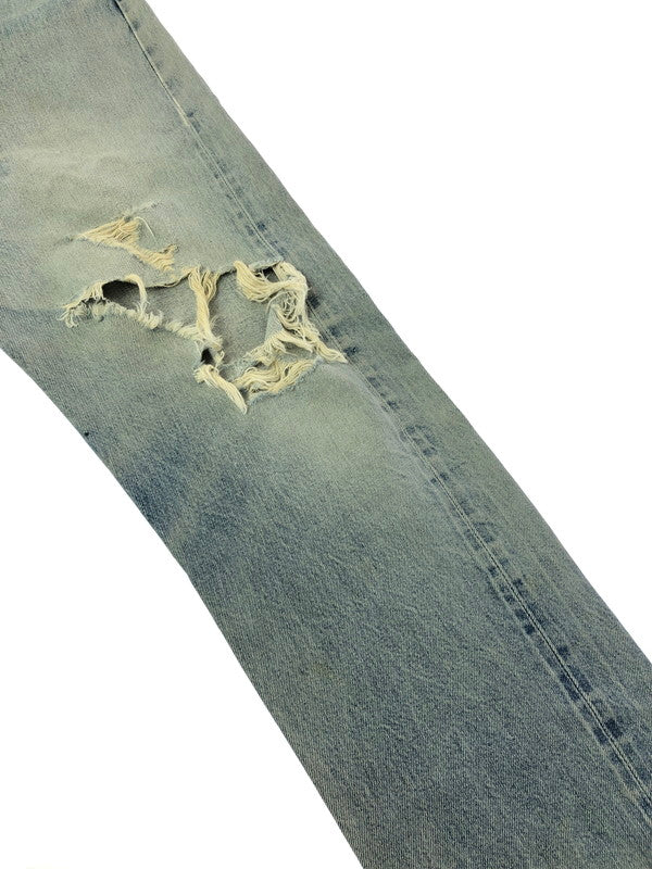 【ジャンク品】【メンズ】 Levi's リーバイス 501 DENIM PANTS 66後期～赤耳移行期 81年9月製造 刻印524 エルパソ工場製 デニムパンツ 157-260410-rt-20-tag サイズ：W36 L31 カラー：ライトインディゴ 万代Net店