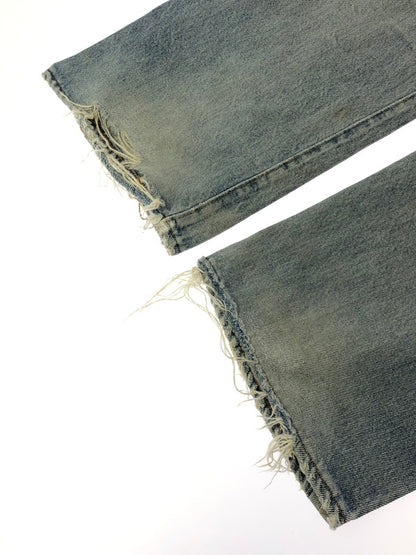 【ジャンク品】【メンズ】 Levi's リーバイス 501 DENIM PANTS 66後期～赤耳移行期 81年9月製造 刻印524 エルパソ工場製 デニムパンツ 157-260410-rt-20-tag サイズ：W36 L31 カラー：ライトインディゴ 万代Net店