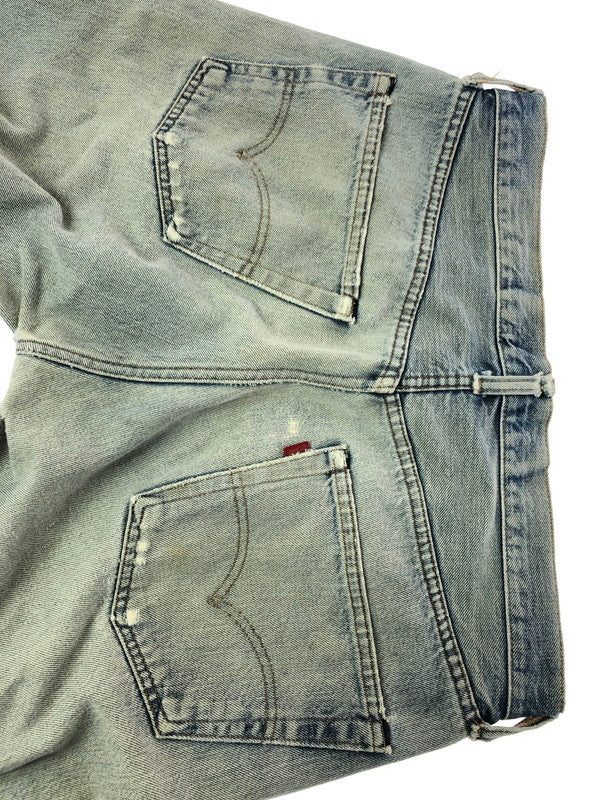 【ジャンク品】【メンズ】 Levi's リーバイス 501 DENIM PANTS 66後期～赤耳移行期 81年9月製造 刻印524 エルパソ工場製 デニムパンツ 157-260410-rt-20-tag サイズ：W36 L31 カラー：ライトインディゴ 万代Net店