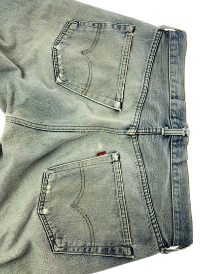 【ジャンク品】【メンズ】 Levi's リーバイス 501 DENIM PANTS 66後期～赤耳移行期 81年9月製造 刻印524 エルパソ工場製 デニムパンツ 157-260410-rt-20-tag サイズ：W36 L31 カラー：ライトインディゴ 万代Net店