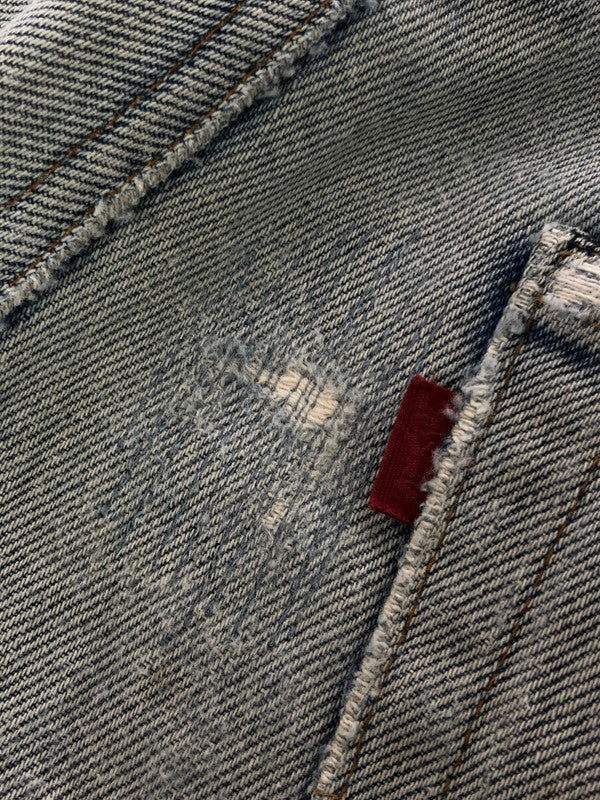 【ジャンク品】【メンズ】 Levi's リーバイス 501 DENIM PANTS 66後期～赤耳移行期 81年9月製造 刻印524 エルパソ工場製 デニムパンツ 157-260410-rt-20-tag サイズ：W36 L31 カラー：ライトインディゴ 万代Net店