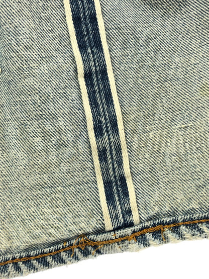 【ジャンク品】【メンズ】 Levi's リーバイス 501 DENIM PANTS 66後期～赤耳移行期 81年9月製造 刻印524 エルパソ工場製 デニムパンツ 157-260410-rt-20-tag サイズ：W36 L31 カラー：ライトインディゴ 万代Net店