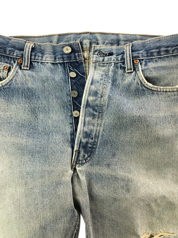 【ジャンク品】【メンズ】 Levi's リーバイス 501 DENIM PANTS 66後期～赤耳移行期 81年9月製造 刻印524 エルパソ工場製 デニムパンツ 157-260410-rt-20-tag サイズ：W36 L31 カラー：ライトインディゴ 万代Net店