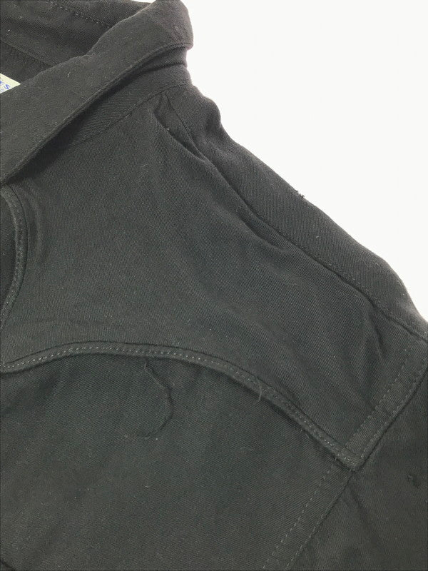 【中古品】【メンズ】 ROCK MOUNT FLAMINGO CLUB ロック７ マウンント フラミンゴ クラブ 80's RAYON GABARDINE WESTERN SHIRT USA製 ウエスタンシャツ 146-260416-rt-15-tag サイズ：不明 下記参照 カラー：ブラック 万代Net店