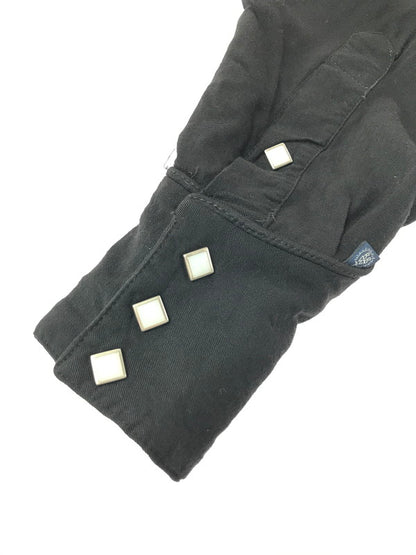 【中古品】【メンズ】 ROCK MOUNT FLAMINGO CLUB ロック７ マウンント フラミンゴ クラブ 80's RAYON GABARDINE WESTERN SHIRT USA製 ウエスタンシャツ 146-260416-rt-15-tag サイズ：不明 下記参照 カラー：ブラック 万代Net店