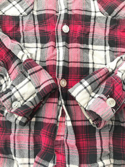 【現状渡し品】【メンズ】 GRANELLA グラネラ W.T.GRANT CO. 60's RAYON SHIRT 60年代 レーヨン シャツ 長袖シャツ トップス 146-260607-rt-08-tagh サイズ：15-15.5 カラー：レッド 万代Net店