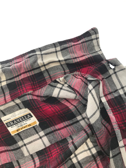 【現状渡し品】【メンズ】 GRANELLA グラネラ W.T.GRANT CO. 60's RAYON SHIRT 60年代 レーヨン シャツ 長袖シャツ トップス 146-260607-rt-08-tagh サイズ：15-15.5 カラー：レッド 万代Net店