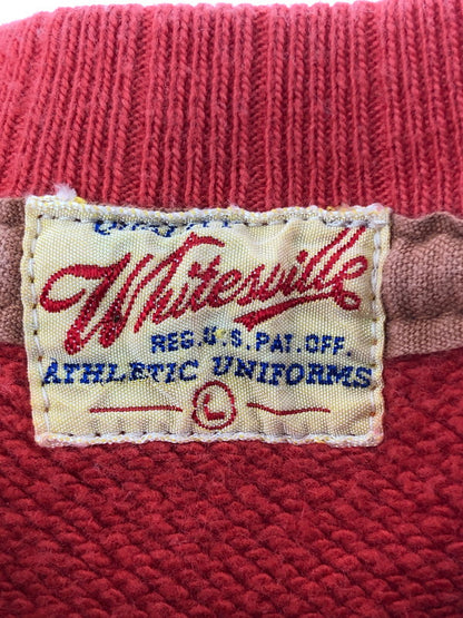 【中古品】【メンズ】 WHITESVILLE ホワイツビル KETCHIKAN ALASKA SWEATSHIRT スウェットシャツ トレーナー 145-260516-na-05-tagh サイズ：L カラー：レッド 万代Net店