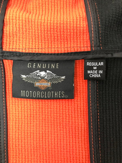 【中古品】【メンズ】 HARLEY DAVIDSON VERTICAL STRIPE HOODED STRETCH JACKET バーティカル ストライプ フーデッド ストレッチ ジャケット ライトアウター 145-260523-na-11-tagh サイズ：M カラー：ブラック 万代Net店