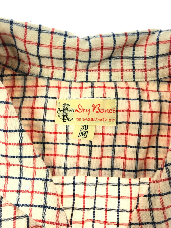 【中古品】【メンズ】 DRY BONES ドライボーンズ S/S OPEN COLLAR SHIRT オープン カラーシャツ 半袖シャツ 145-260518-na-12-tagh サイズ：M カラー：マルチカラー 万代Net店