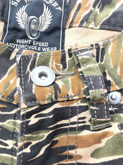【中古品】【メンズ】 SKULL FLIGHT スカル フライト TIGER CAMO PANTS タイガー カモ パンツ ボトムス 156-260827-rt-05-tagh サイズ：28 カラー：マルチカラー 万代Net店