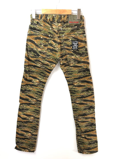 【中古品】【メンズ】 SKULL FLIGHT スカル フライト TIGER CAMO PANTS タイガー カモ パンツ ボトムス 156-260827-rt-05-tagh サイズ：28 カラー：マルチカラー 万代Net店