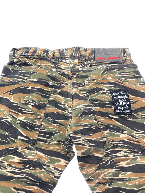 【中古品】【メンズ】 SKULL FLIGHT スカル フライト TIGER CAMO PANTS タイガー カモ パンツ ボトムス 156-260827-rt-05-tagh サイズ：28 カラー：マルチカラー 万代Net店