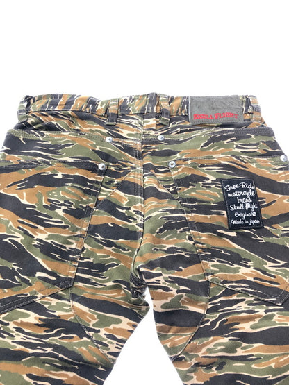 【中古品】【メンズ】 SKULL FLIGHT スカル フライト TIGER CAMO PANTS タイガー カモ パンツ ボトムス 156-260827-rt-05-tagh サイズ：28 カラー：マルチカラー 万代Net店