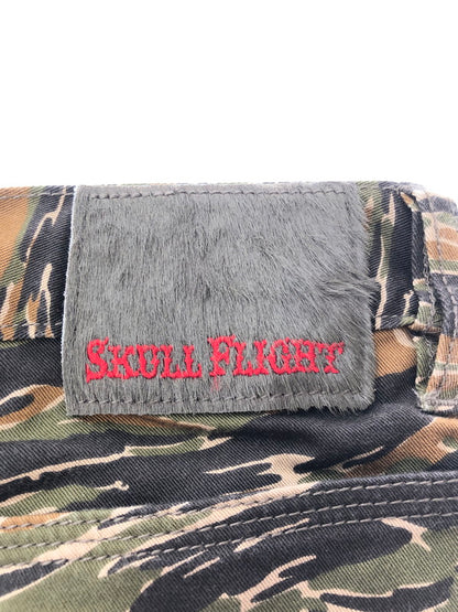【中古品】【メンズ】 SKULL FLIGHT スカル フライト TIGER CAMO PANTS タイガー カモ パンツ ボトムス 156-260827-rt-05-tagh サイズ：28 カラー：マルチカラー 万代Net店