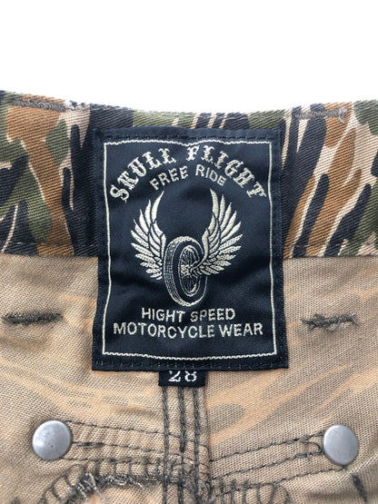 【中古品】【メンズ】 SKULL FLIGHT スカル フライト TIGER CAMO PANTS タイガー カモ パンツ ボトムス 156-260827-rt-05-tagh サイズ：28 カラー：マルチカラー 万代Net店