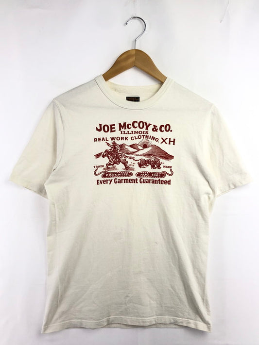 【中古品】【メンズ】 The REAL McCOY'S ザリアルマッコイズ S/S TEE Tシャツ 半袖Tシャツ 145-260509-na-07-tag サイズ：40 カラー：ホワイト 万代Net店