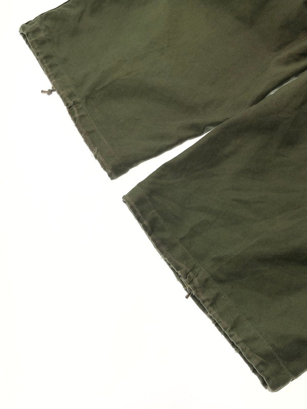 【現状渡し品】【メンズ】 U.S.ARMY アメリカ軍 58年 M-51 FIELD TROUSERS 8405-265-0372 フィールド トラウザーパンツ ボトムス 157-260422-na-09-tagh サイズ：SHORT MIDIUM カラー：カーキ 万代Net店