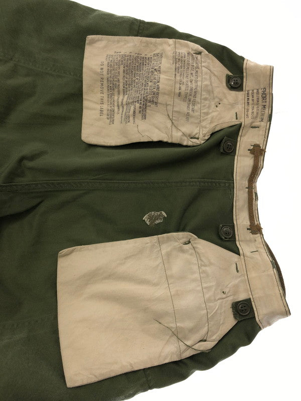 【現状渡し品】【メンズ】 U.S.ARMY アメリカ軍 58年 M-51 FIELD TROUSERS 8405-265-0372 フィールド トラウザーパンツ ボトムス 157-260422-na-09-tagh サイズ：SHORT MIDIUM カラー：カーキ 万代Net店