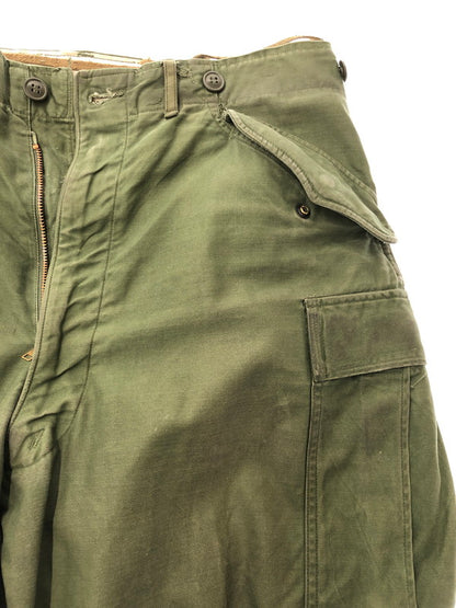 【現状渡し品】【メンズ】 U.S.ARMY アメリカ軍 58年 M-51 FIELD TROUSERS 8405-265-0372 フィールド トラウザーパンツ ボトムス 157-260422-na-09-tagh サイズ：SHORT MIDIUM カラー：カーキ 万代Net店