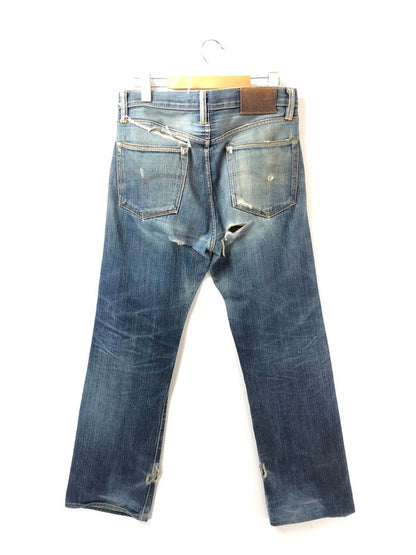 【ジャンク品】【メンズ】 RRL BUTTON-FLY DENIM PANTS ボタンフライデニムパンツ ジーンズ ボトムス 156-260528-ki-18-tagh サイズ：W30 L32 カラー：インディゴ 万代Net店