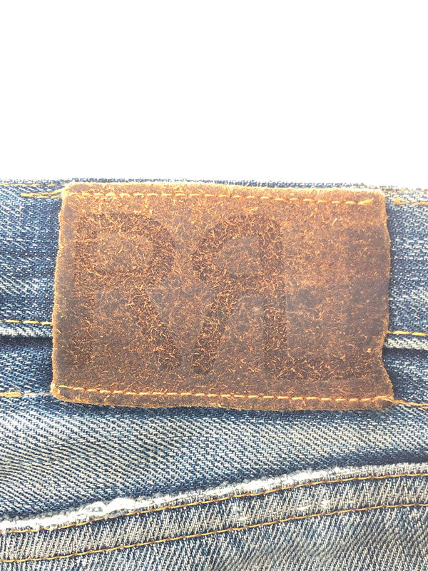 【ジャンク品】【メンズ】 RRL BUTTON-FLY DENIM PANTS ボタンフライデニムパンツ ジーンズ ボトムス 156-260528-ki-18-tagh サイズ：W30 L32 カラー：インディゴ 万代Net店