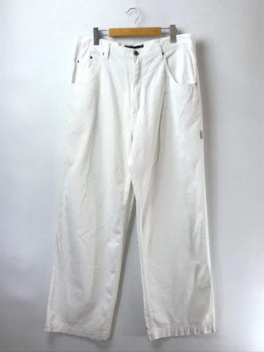 【現状渡し品】【メンズ】 THUG LIFE サグ ライフ WHITE DENIM PANTS ホワイト デニム パンツ ボトムス 153-260819-rt-35-tag サイズ：36 カラー：ホワイト 万代Net店