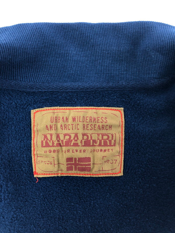 【中古品】【メンズ】 NAPAPIJRI ナパピリ SWEAT BLOUSON BLUE スウェットブルゾンジャケット アウター カジュアル アウトドア 142-260822-su-08-tagh サイズ：XXL カラー：ブルー 万代Net店
