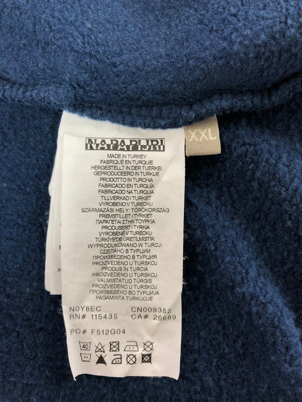 【中古品】【メンズ】 NAPAPIJRI ナパピリ SWEAT BLOUSON BLUE スウェットブルゾンジャケット アウター カジュアル アウトドア 142-260822-su-08-tagh サイズ：XXL カラー：ブルー 万代Net店