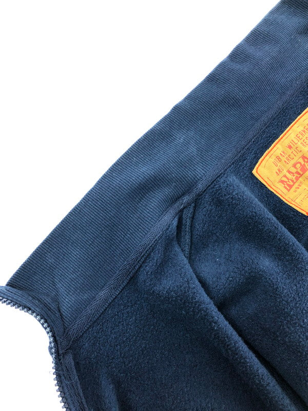 【中古品】【メンズ】 NAPAPIJRI ナパピリ SWEAT BLOUSON BLUE スウェットブルゾンジャケット アウター カジュアル アウトドア 142-260822-su-08-tagh サイズ：XXL カラー：ブルー 万代Net店