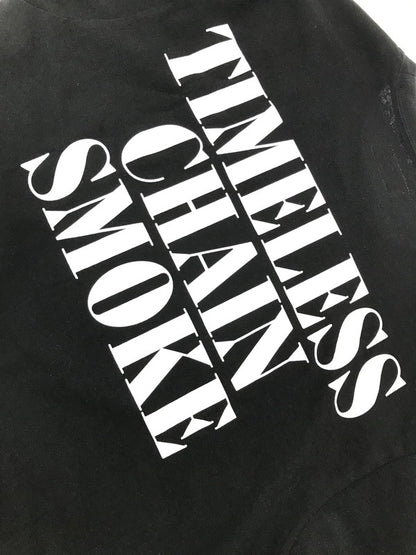 【中古品】【メンズ】 BUDSPOOL バッズ プール L/S TEE BLACK 刺繍ロゴ ロングスリーブ Tシャツ トップス 142-260826-rt-07-tagh サイズ：L カラー：ブラック 万代Net店