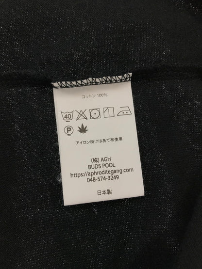 【中古品】【メンズ】 BUDSPOOL バッズ プール L/S TEE BLACK 刺繍ロゴ ロングスリーブ Tシャツ トップス 142-260826-rt-07-tagh サイズ：L カラー：ブラック 万代Net店